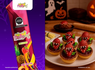 Relleno sabor frutos rojos