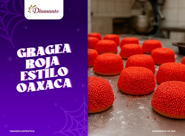 Gragea roja estilo Oaxaca