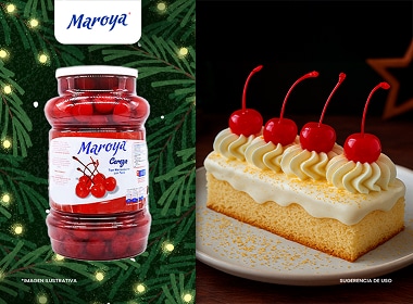 Cerezas tipo marrasquino