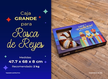 Grupo La Florida / Caja para rosca de reyes