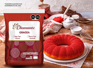 Gragea roja estilo Oaxaca