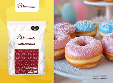 Azúcar glass Diamante