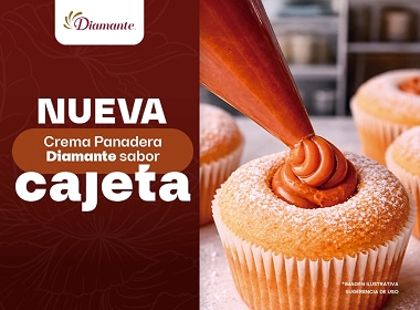 Crema Panadera Sabor Cajeta