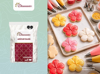 Azúcar glass Diamante
