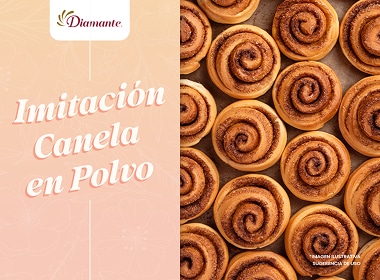 Imitación canela en polvo