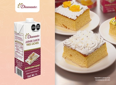 Jarabe sabor 3 leches