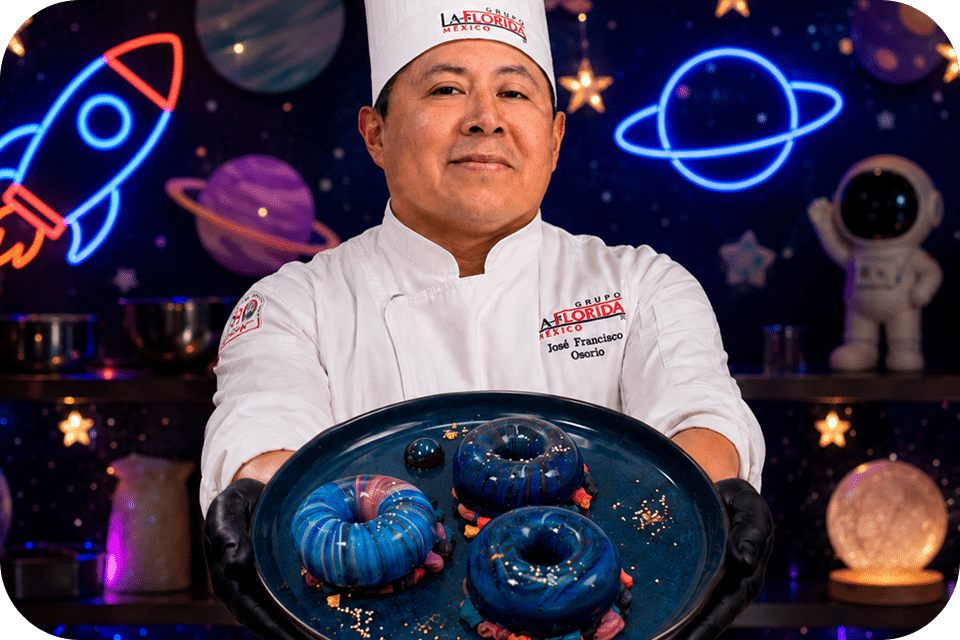 Chef José Augusto Francisco Osorio — Taller Donas Galácticas