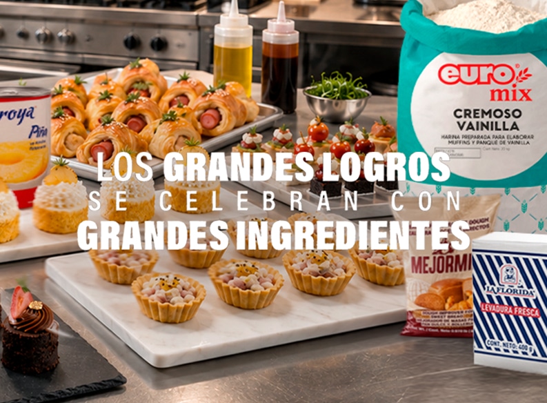 Los grandes logros se celebran con grandes ingredientes / Graduaciones