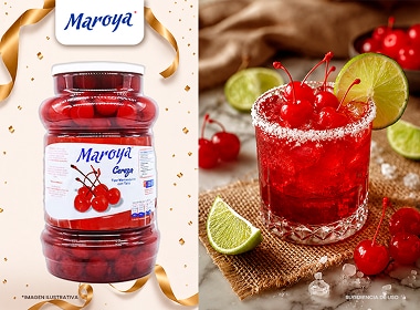 Cerezas tipo marrasquino