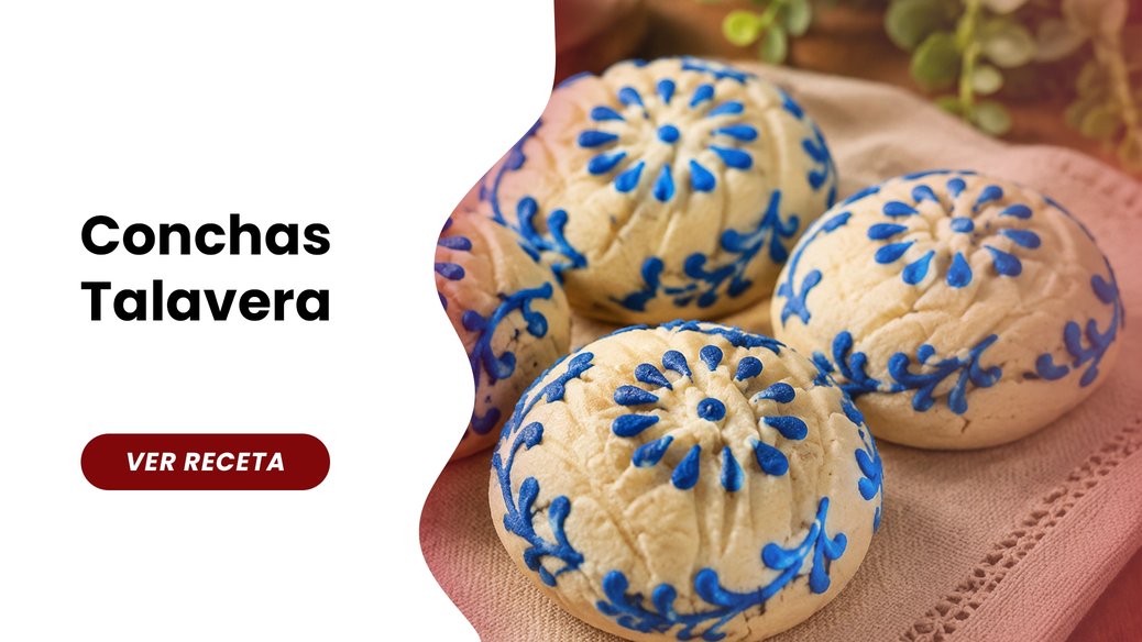 Receta: Conchas Talavera