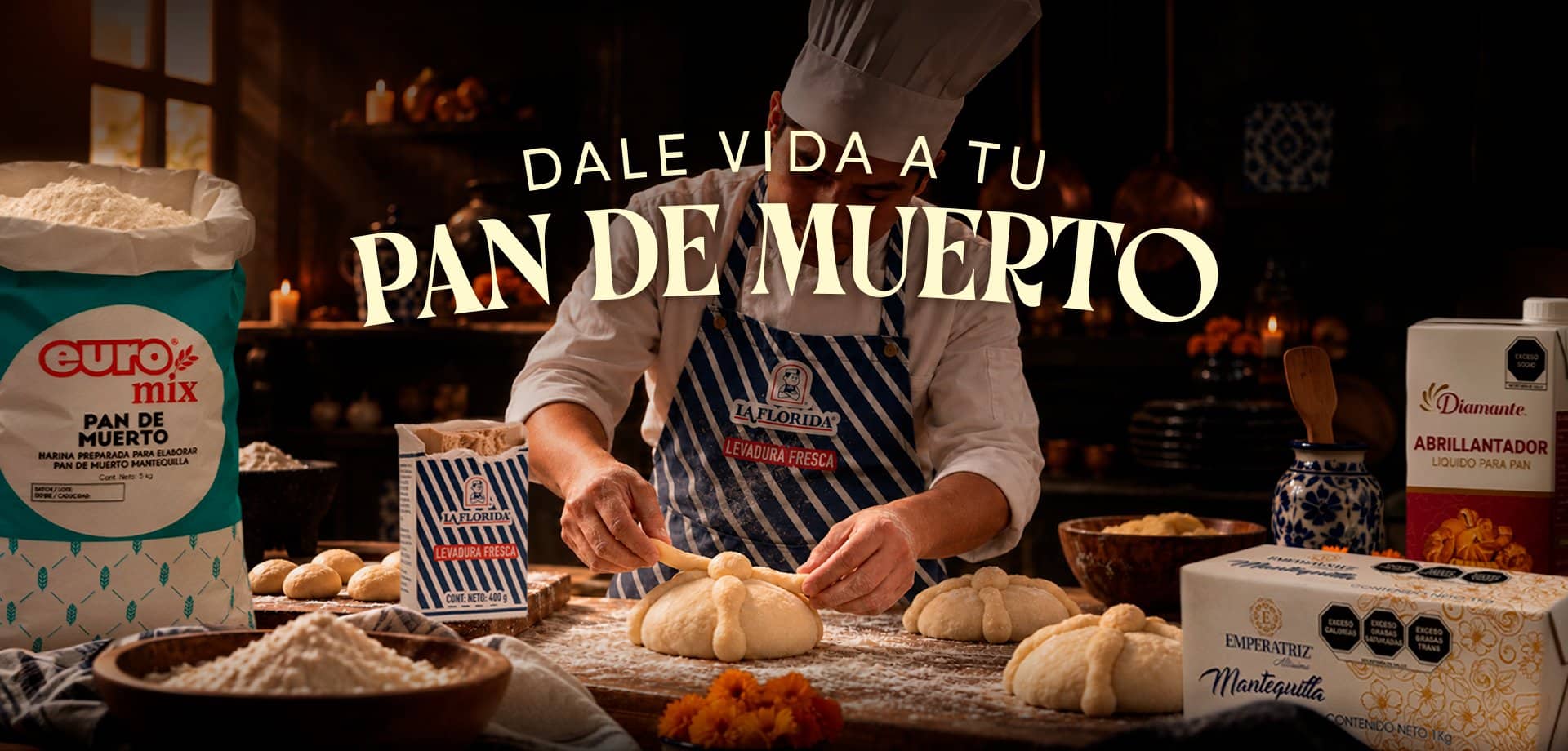 Grupo La Florida / Día de Muertos 2026 — Dale vida a tu pan de muerto