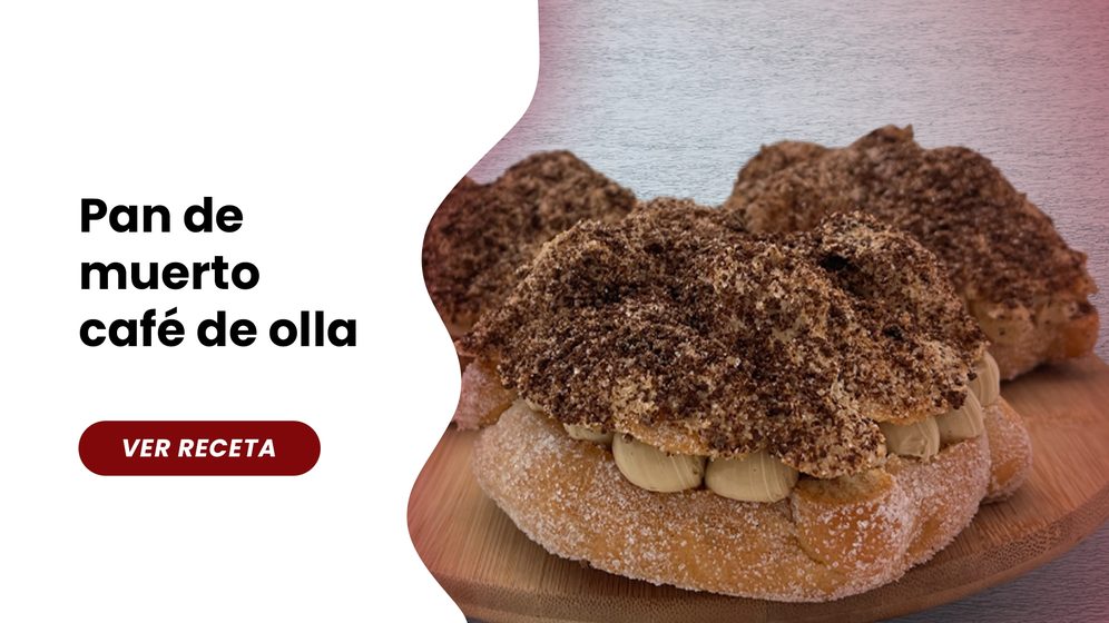 Receta: Pan de muerto café de olla